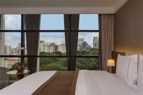 Deluxe Suite, Garden View | Egyptian cotton sheets, premium bedding, pillowtop beds, minibar