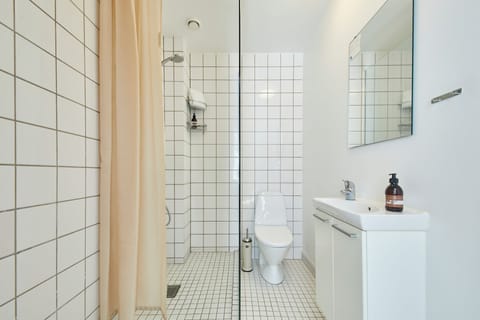 Deluxe Double Room | Bathroom | Shower, hair dryer, towels