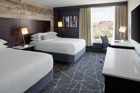 Room, 2 Queen Beds | Premium bedding, pillowtop beds, desk, soundproofing