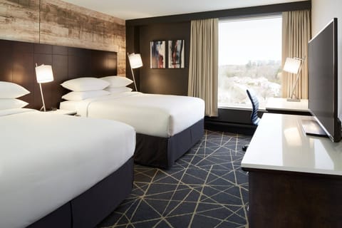 Room, 2 Queen Beds | Premium bedding, pillowtop beds, desk, soundproofing