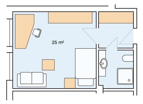 Standard Studio | Floor plan