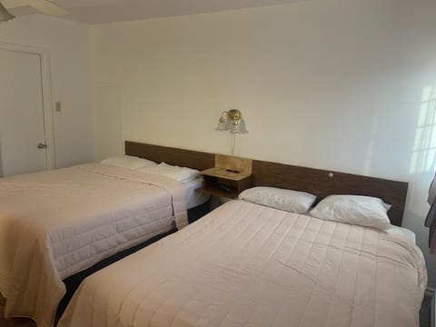 Standard Room, 2 Double Beds | In-room safe, desk, iron/ironing board, WiFi