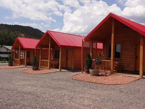 Our newly built T Lazy 7 Ranch Cabins!