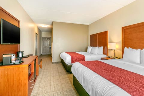 Standard Room, 2 Queen Beds, Non Smoking | Premium bedding, down comforters, pillowtop beds, individually decorated
