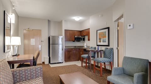 Suite, 1 Bedroom (Extended Stay) | Desk, iron/ironing board, free cribs/infant beds, free WiFi