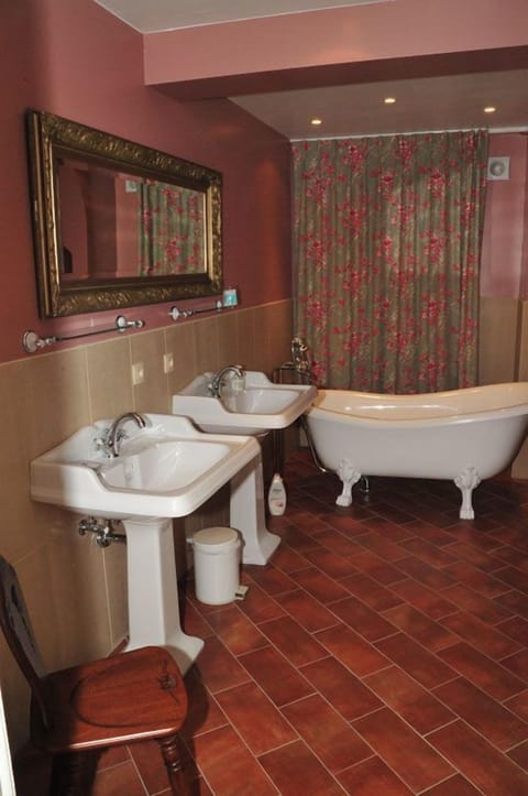 Deluxe Suite | Bathroom | Free toiletries, hair dryer, towels