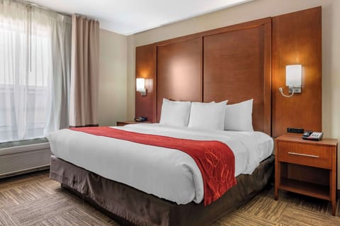 Executive Suite, Non Smoking | Premium bedding, pillowtop beds, in-room safe, desk