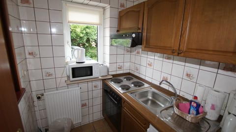 Studio, 1 Bedroom, Terrace | Private kitchen | Full-size fridge, stovetop, electric kettle, toaster