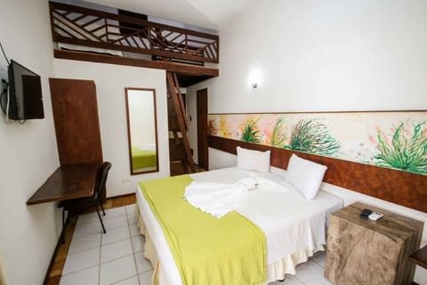 Quadruple Room, Multiple Beds, Sea View, Mezzanine | In-room safe, blackout drapes, bed sheets