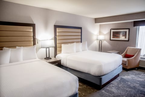 Premier Room, 2 Queen Beds | Premium bedding, in-room safe, desk, blackout drapes