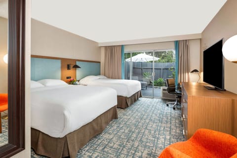 Standard Room, 2 Queen Beds | Premium bedding, in-room safe, desk, blackout drapes