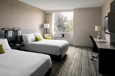 Room, 2 Double Beds, Non Smoking | Premium bedding, down comforters, pillowtop beds, in-room safe