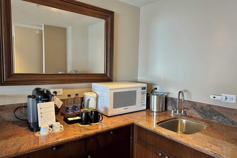 Tower Suite I, 1 Bedroom | Private kitchenette | Espresso maker, electric kettle, dining tables