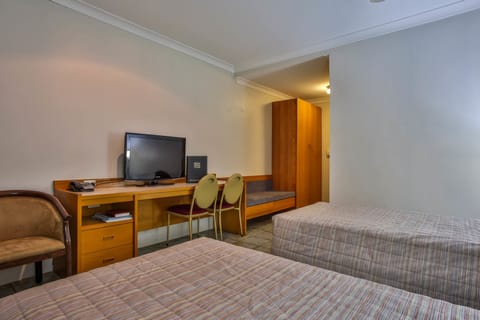 Standard Twin Room | Desk, iron/ironing board, bed sheets, alarm clocks