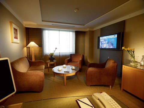 Executive Suite | Living area | TV