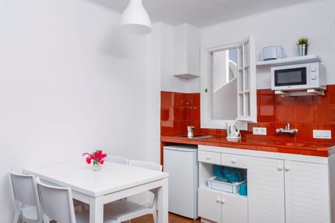 Apartment, 1 Bedroom (Priority location) | Private kitchenette | Fridge, microwave, coffee/tea maker, electric kettle