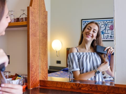 Minibar, in-room safe, desk, free WiFi