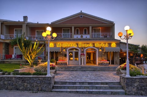 Front of property - evening/night