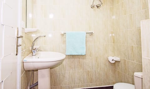 Poolside, Patio, Washing Machine, Kitchenette | Tiba Resort P4 | Bathroom | Shower, hair dryer, towels, soap