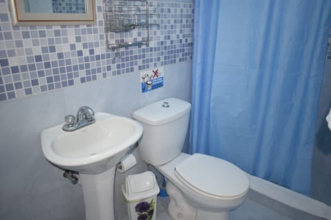 Family Apartment, Multiple Beds, Non Smoking, Ensuite | Bathroom | Combined shower/tub, hair dryer, towels, soap