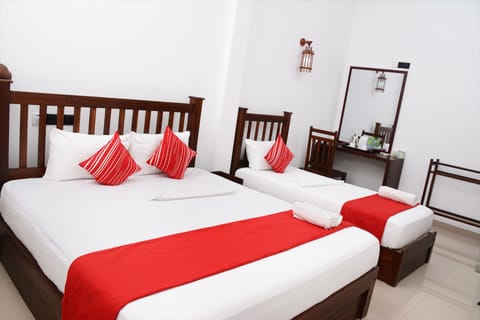 Standard Triple Room, Multiple Beds, Non Smoking | 2 bedrooms, Egyptian cotton sheets, premium bedding, memory foam beds