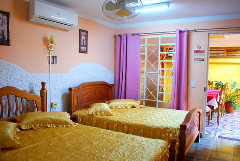 Comfort Double Room, 2 Queen Beds | 1 bedroom, minibar, individually furnished, desk