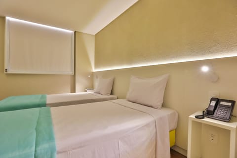 Standard Room, 2 Twin Beds | In-room safe, individually furnished, desk, laptop workspace