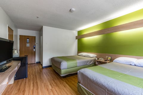 Standard Room, 2 Queen Beds, Non Smoking | Free WiFi, bed sheets, alarm clocks