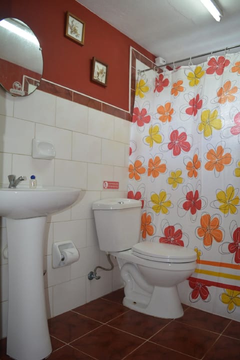 Family Apartment, Smoking, Balcony | Bathroom | Shower, free toiletries, hair dryer, towels