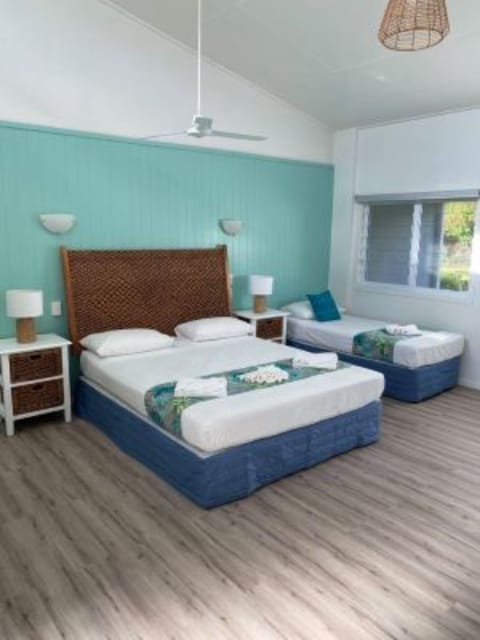 Cabana | Individually decorated, individually furnished, desk, iron/ironing board