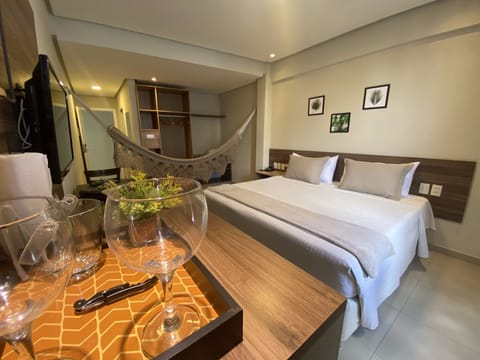 Classic Double Room | Living area | 32-inch LCD TV with cable channels, TV