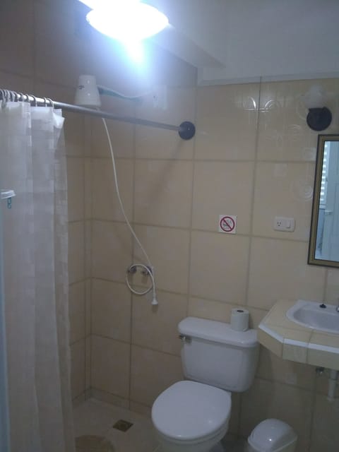 Family Quadruple Room, 2 Queen Beds, Accessible, Non Smoking | Bathroom | Shower, rainfall showerhead, free toiletries, towels