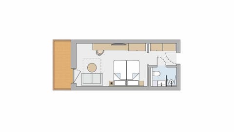 Minibar, in-room safe, desk, blackout drapes