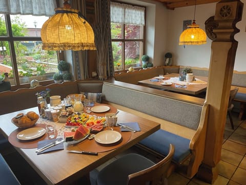 Daily buffet breakfast (EUR 12.50 per person)