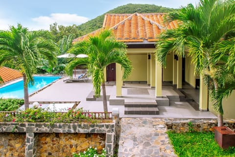 Family Three-Bedroom With Private Pool | View from room