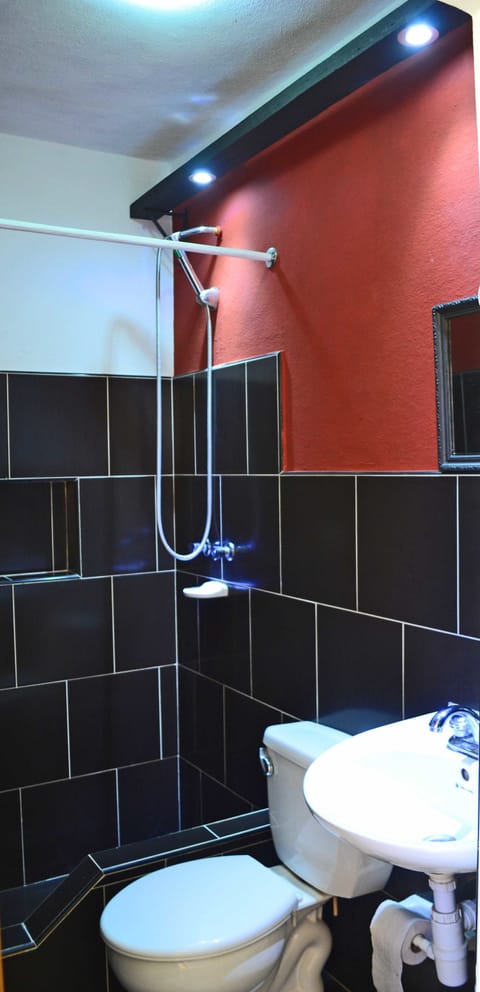 Standard Double or Twin Room | Bathroom | Shower, hair dryer, towels