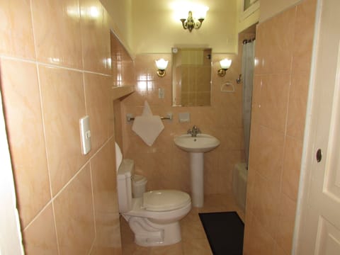 Basic Twin Room | Bathroom | Shower, free toiletries, hair dryer, towels