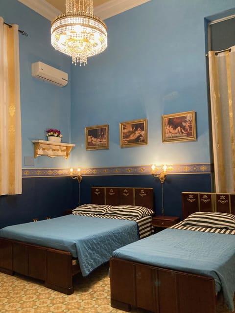 Deluxe Suite, Multiple Beds, Accessible, Private Bathroom | Premium bedding, down comforters, memory foam beds, minibar