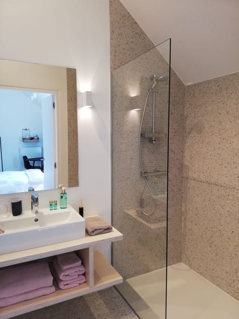 Comfort Double Room | Bathroom | Free toiletries, hair dryer, towels, soap