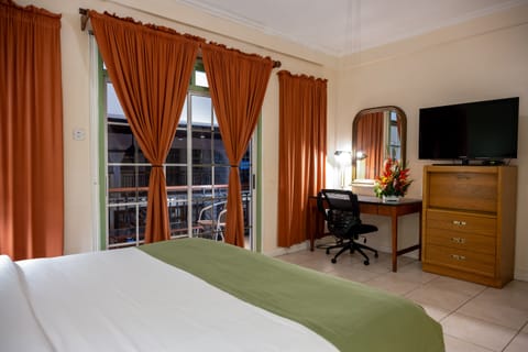 Luxury Suite, 1 King Bed, Balcony | 1 bedroom, down comforters, minibar, in-room safe