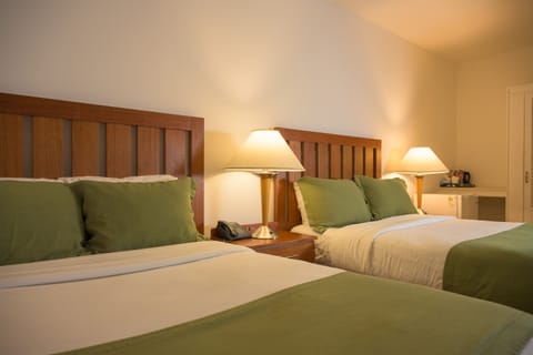 Standard Double Room, 2 Double Beds | 1 bedroom, down comforters, minibar, in-room safe