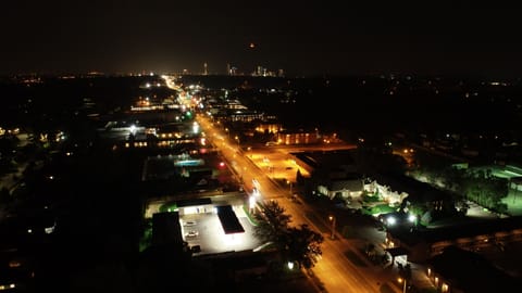 Front of property - evening/night