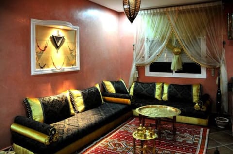 City Apartment, Multiple Beds, Non Smoking | Living area | LCD TV