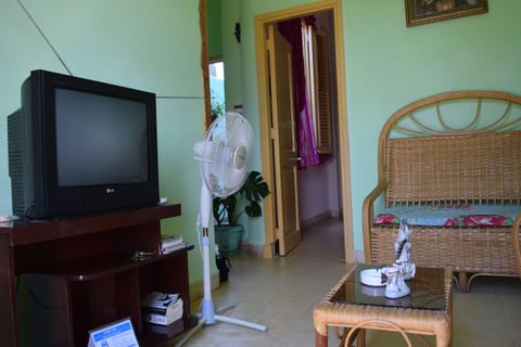 Family Apartment, 2 Bedrooms, City View | Living area | Flat-screen TV