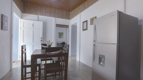 Family Apartment (3) | Private kitchen | Full-size fridge, microwave, stovetop, coffee/tea maker