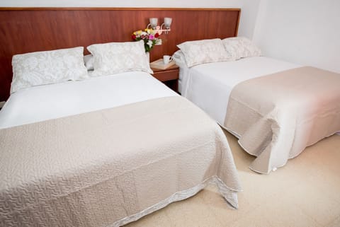 Classic Quadruple Room, 2 Double Beds, Non Smoking | In-room safe, desk, soundproofing, free WiFi