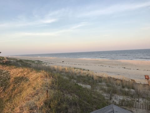 On the beach