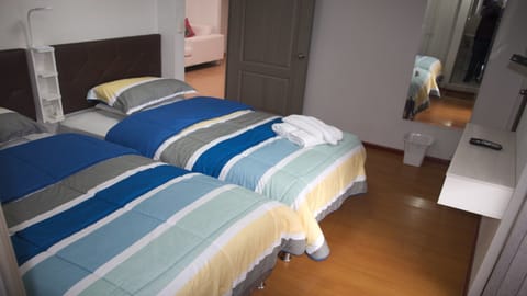 Apartment, 2 Bedrooms (7 people) | In-room safe, iron/ironing board, free WiFi, bed sheets