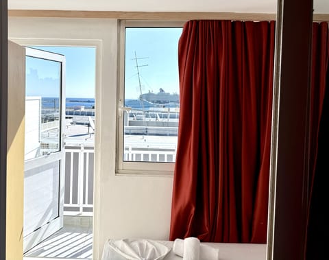 Superior Room, 3 Twin Beds, Harbor View | Pillowtop beds, desk, free WiFi, bed sheets