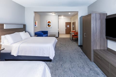 Suite, 2 Queen Beds (Additional Living Area) | Premium bedding, down comforters, in-room safe, individually decorated